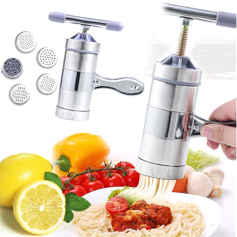 Stainless Steel Home Kitchen Small Manual Noodle Machine