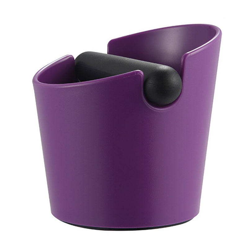 Espresso Knock Box Shock-Absorbent Durable Coffee Knock Box with Removable Bar Non-Slip Base (No FDA, BPA-free)