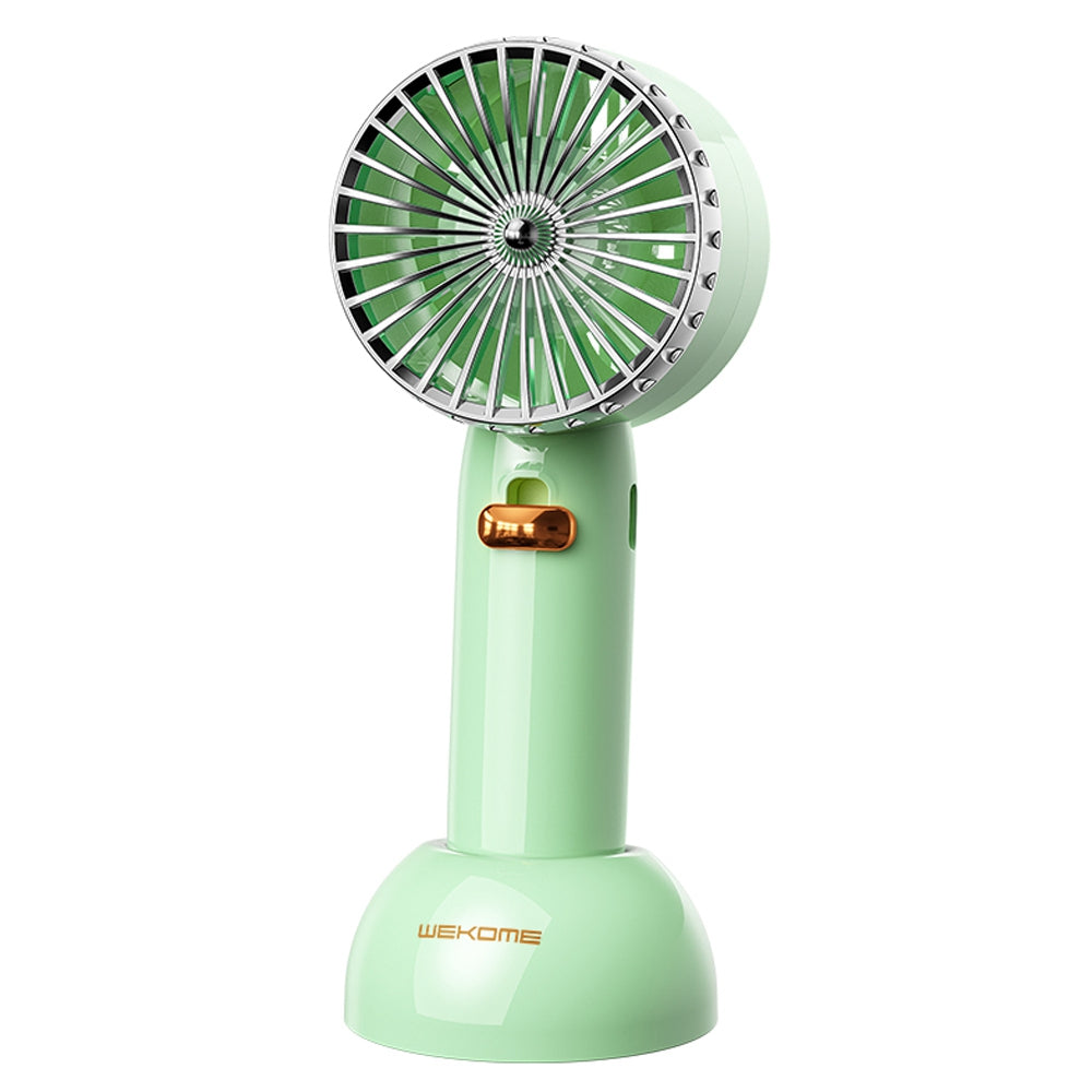 WEKOME WT- F22 Mini Handheld Fan USB Charging Low Noise Operation Summer Cooling Desktop Fan