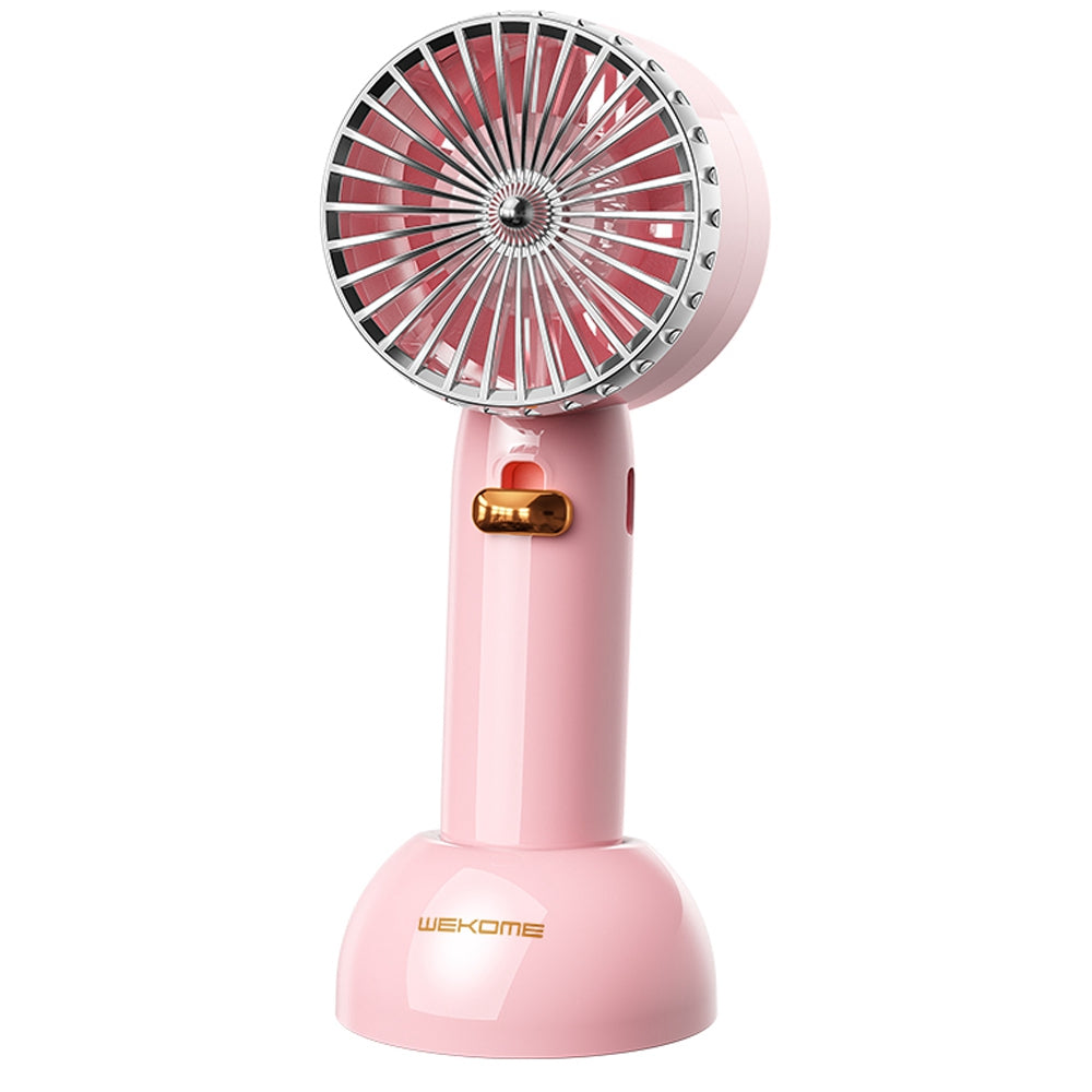 WEKOME WT- F22 Mini Handheld Fan USB Charging Low Noise Operation Summer Cooling Desktop Fan