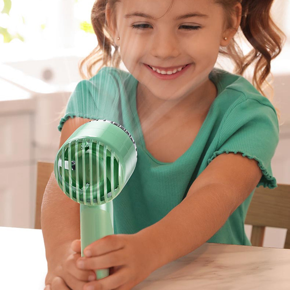 WEKOME WT- F22 Mini Handheld Fan USB Charging Low Noise Operation Summer Cooling Desktop Fan