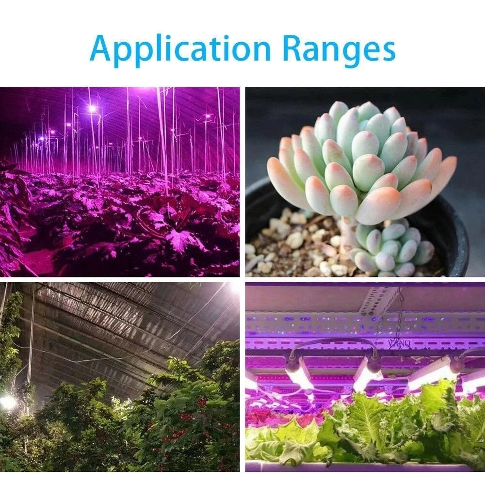 Dual Head Adjustable 20W LED Plant Light Clip-on DC5V USB Nursery Flower Indoor Planting Box Plant Growth Light