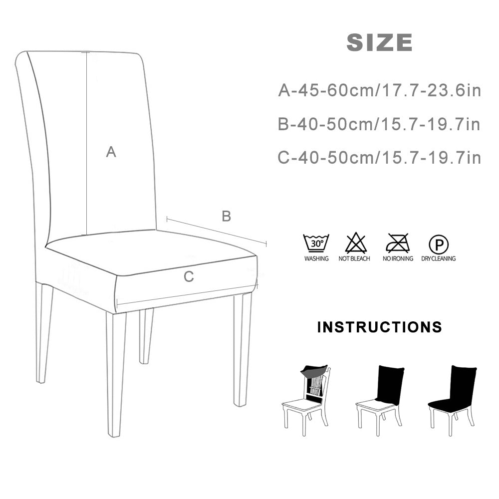 140x180cm Christmas Decorative Rectangular Dining Table Cover Tablecloth with 4 Chair Covers
