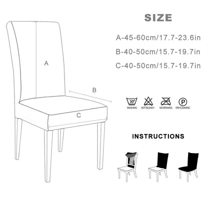 140x180cm Christmas Decorative Rectangular Dining Table Cover Tablecloth with 4 Chair Covers
