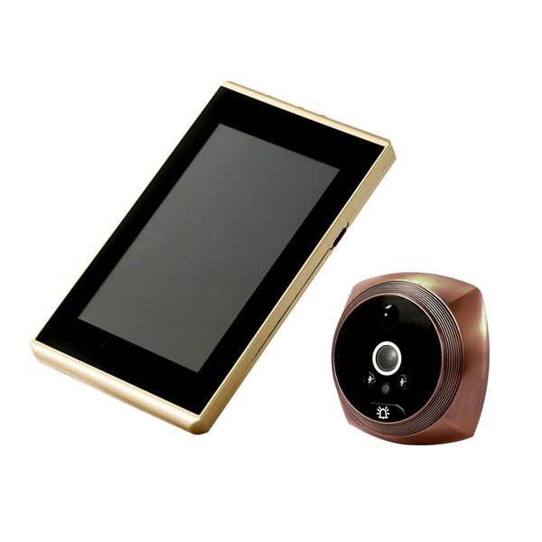 C13 1080P 4.3 inch LCD Digital Doorbell Camera 160 Degree Door Eye Doorbell Electronic Peephole Door Viewer