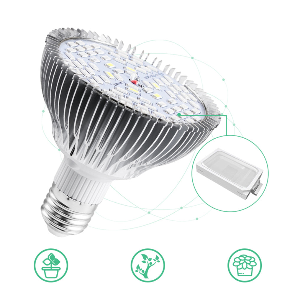 120 LEDs E27 LED Plant Grow Light SMD 5730 Full Spectrum Grow Lamp