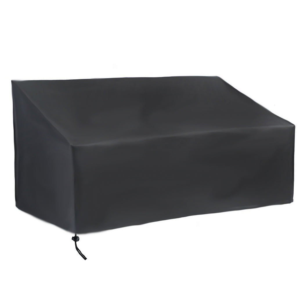 2 Seats Garden Bench Furniture Protection Case 210D Waterproof Anti-dust Covers [134x66x89cm]