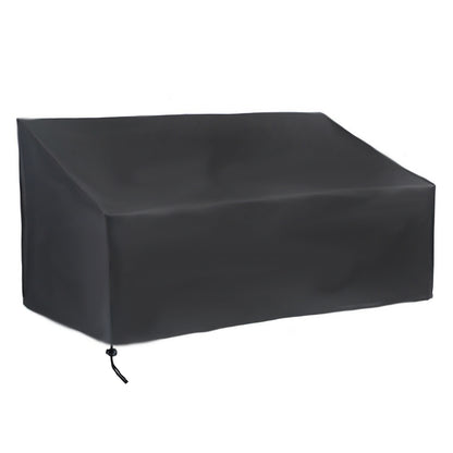 2 Seats Garden Bench Furniture Protection Case 210D Waterproof Anti-dust Covers [134x66x89cm]