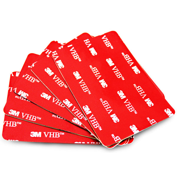 100pcs/Bag Square EVA Foam Double-sided Tape Self Adhesive Stickers (84x53x1 mm)