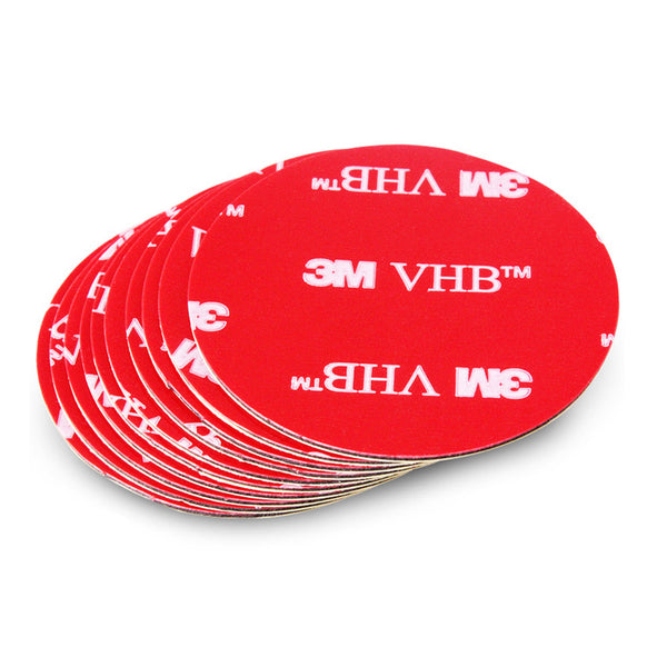 100pcs/Bag Waterproof Round EVA Foam Pads Double Sided Strong Adhesive Mounting Tape (45x1 mm)