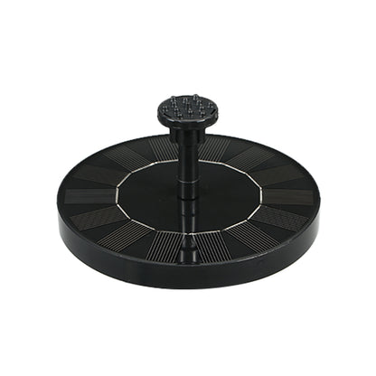13cm Water Sprinkler Bird Bath Floating Solar Fountain Pump Fish Pond Yard Garden Decoration with 6 Nozzles