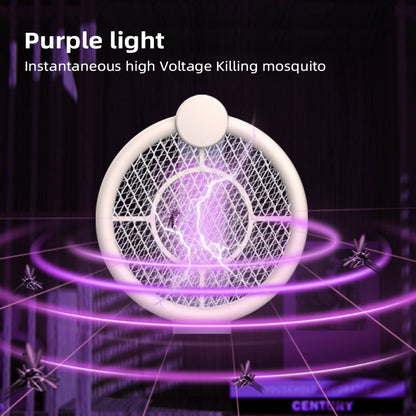 16002 Bug Zapper Racket Mosquito Killer Lamp Home Silent USB Rechargeable Fly Swatter (CE Certificated)