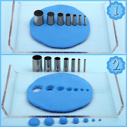 22062123 22Pcs Pottery Sculpting Modeling Tools Set Acrylic Sheet Clay Roller Scraper Cutting Mold Clay Carving Tools Kit