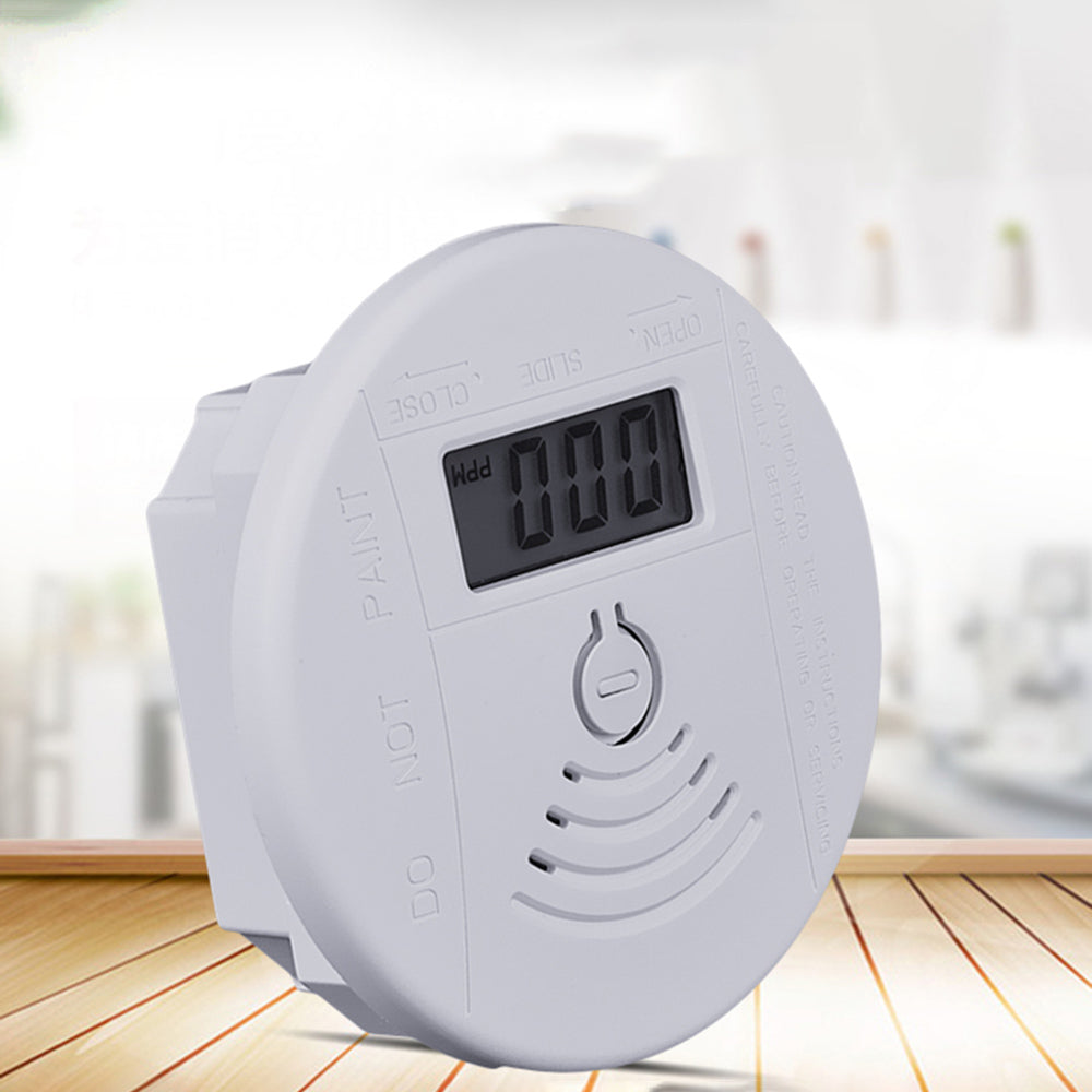 XY-AT-997C High Sensitivity Carbon Monoxide Detector Loud Alarm Home CO Gas HD Display Monitor