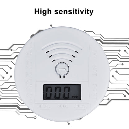 XY-AT-997C High Sensitivity Carbon Monoxide Detector Loud Alarm Home CO Gas HD Display Monitor