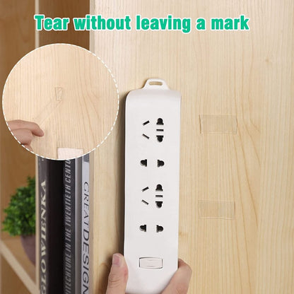 1mx30mmx2mm Nano Double-Sided Tape Multipurpose Removable Mounting Tape Adhesive Reusable Strong Sticky Wall Tape Strips Transparent Tape Poster Carpet Paste Tape