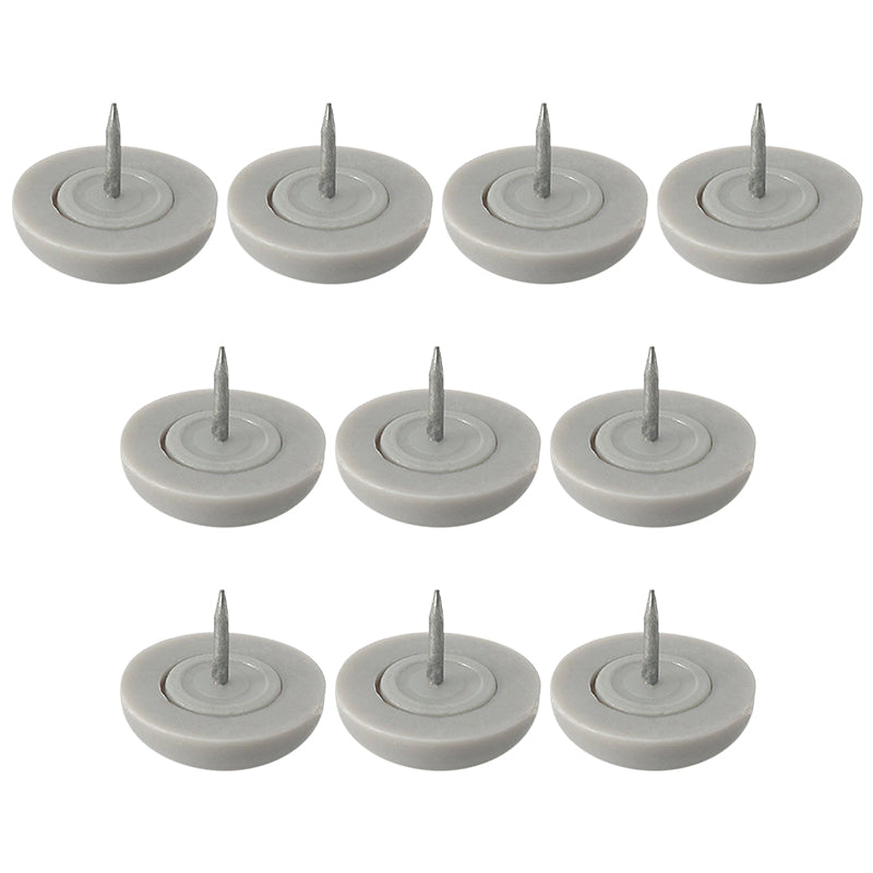10Pcs PVC Plastic Furniture Feet Nails Protector Ground Chair Leg Floor Nail Anti-skid Sofa Table Bottom Pad