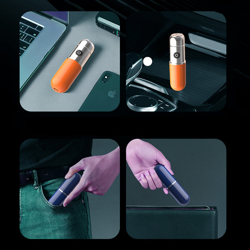 V5 6D Portable Floating Shaver Cordless Electric Razor Mini Pocket Razor IPX7 Waterproof Razor for Traveling Business Trip