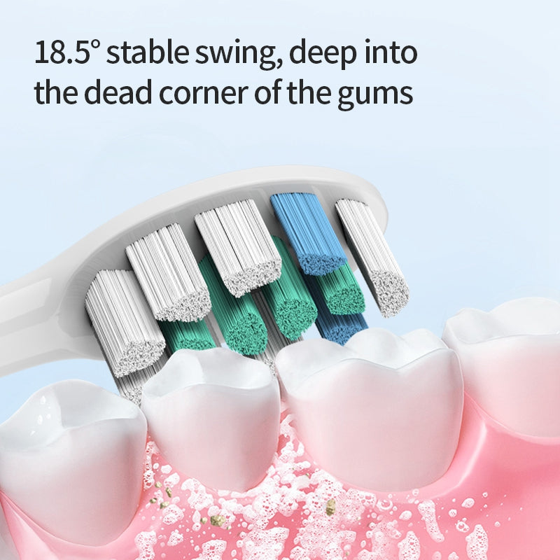 NKL08 Smart Sonic Motor Toothbrush Visual Dental Mirror 2 in 1 Electric Toothbrush with 3 Modes