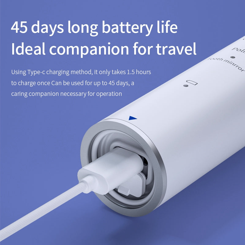 NKL08 Smart Sonic Motor Toothbrush Visual Dental Mirror 2 in 1 Electric Toothbrush with 3 Modes