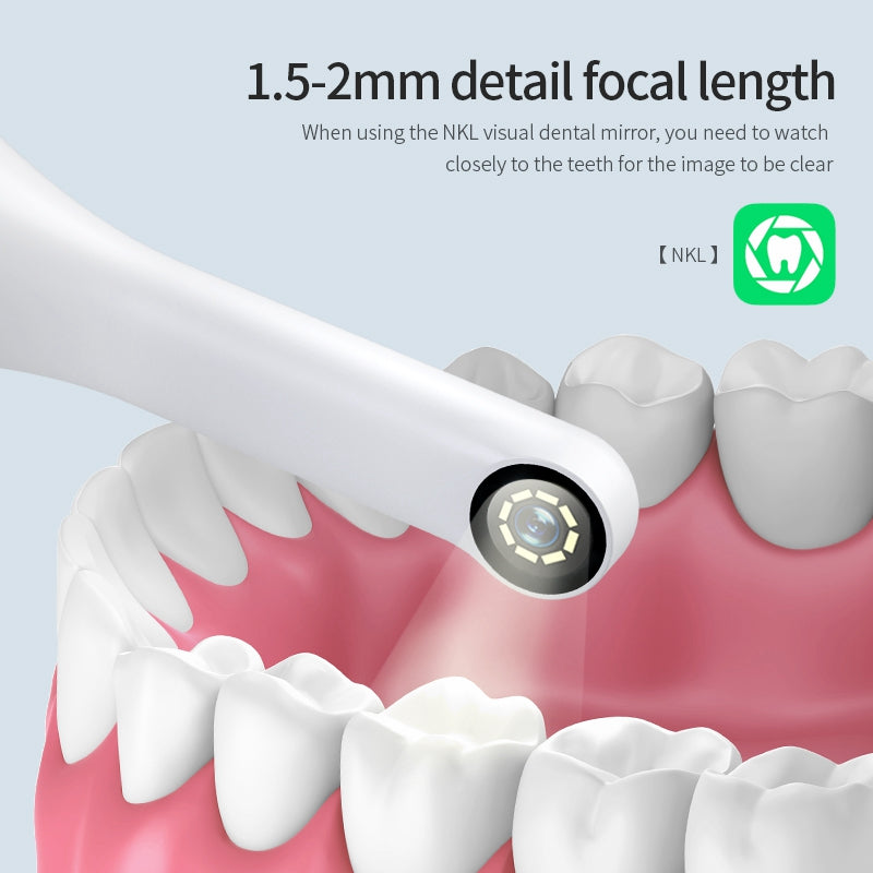 NKL08 Smart Sonic Motor Toothbrush Visual Dental Mirror 2 in 1 Electric Toothbrush with 3 Modes