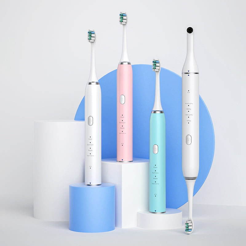 NKL08 Smart Sonic Motor Toothbrush Visual Dental Mirror 2 in 1 Electric Toothbrush with 3 Modes