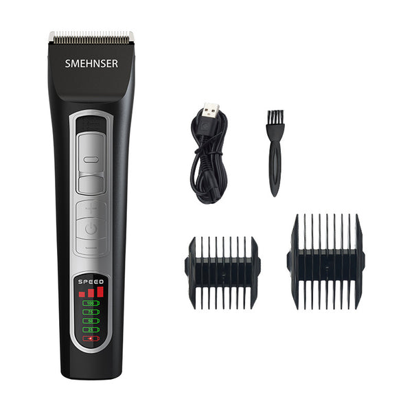 SMEHNSER D1-D Electric Hair Clipper Rechargeable Quiet Trimmer for Home Haircutting