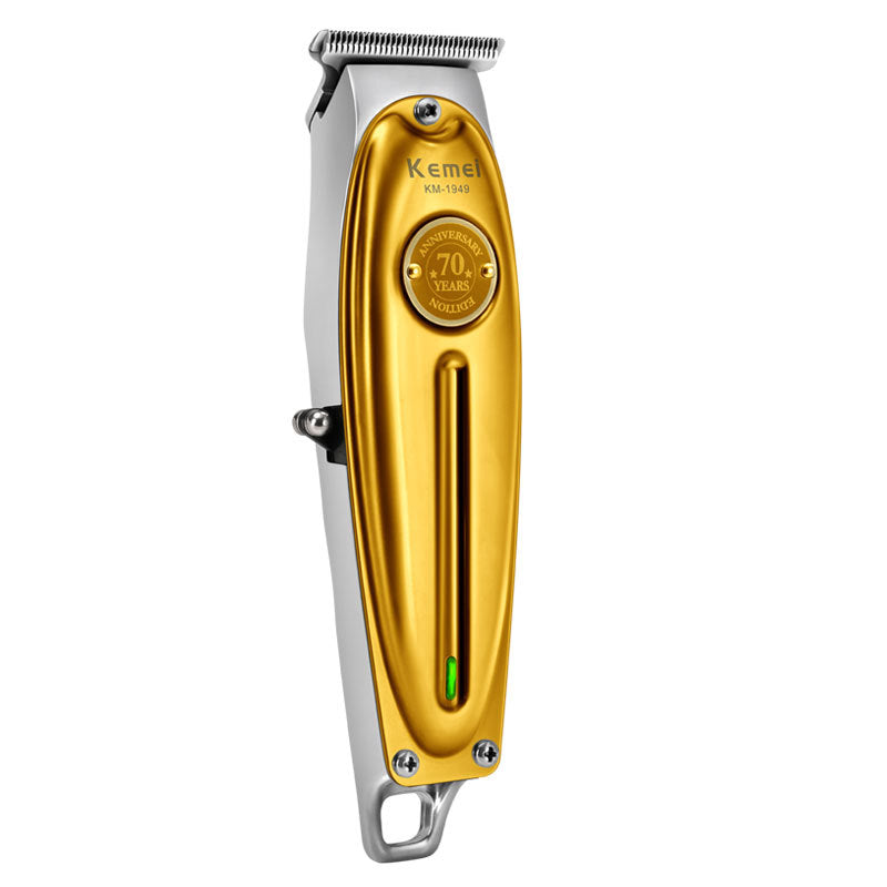 KEMEI KM-1949 Professional Hair Clipper USB Rechargeable Men Electric Cordless Hair Trimmer