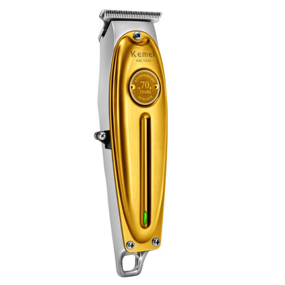 KEMEI KM-1949 Professional Hair Clipper USB Rechargeable Men Electric Cordless Hair Trimmer
