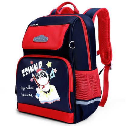 ZZINNA N714 Kids Backpack for Boys Girls Elementary Primary School Bag Multi-functional Scientific Weight-loss Cute Backpack