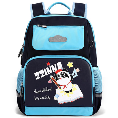 ZZINNA N714 Kids Backpack for Boys Girls Elementary Primary School Bag Multi-functional Scientific Weight-loss Cute Backpack