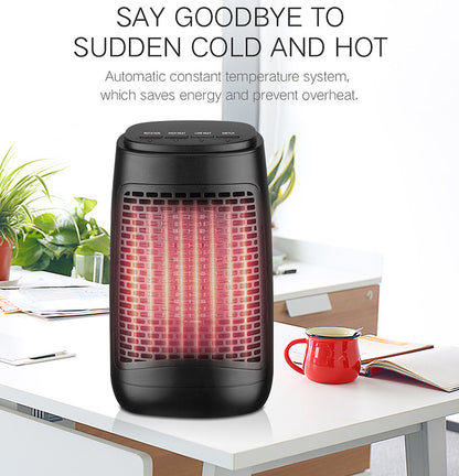YND-1200S Home PTC Ceramics Heating Fan Air Warmer Winter Desktop Warm Wind Electric Heater