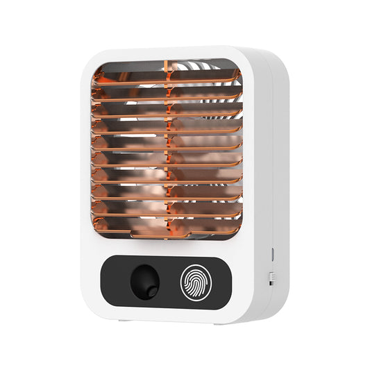 2 in 1 Mini USB Air Cooler Portable Air Conditioner Humidifier Purifier 3 Modes Desktop Cooling Fan