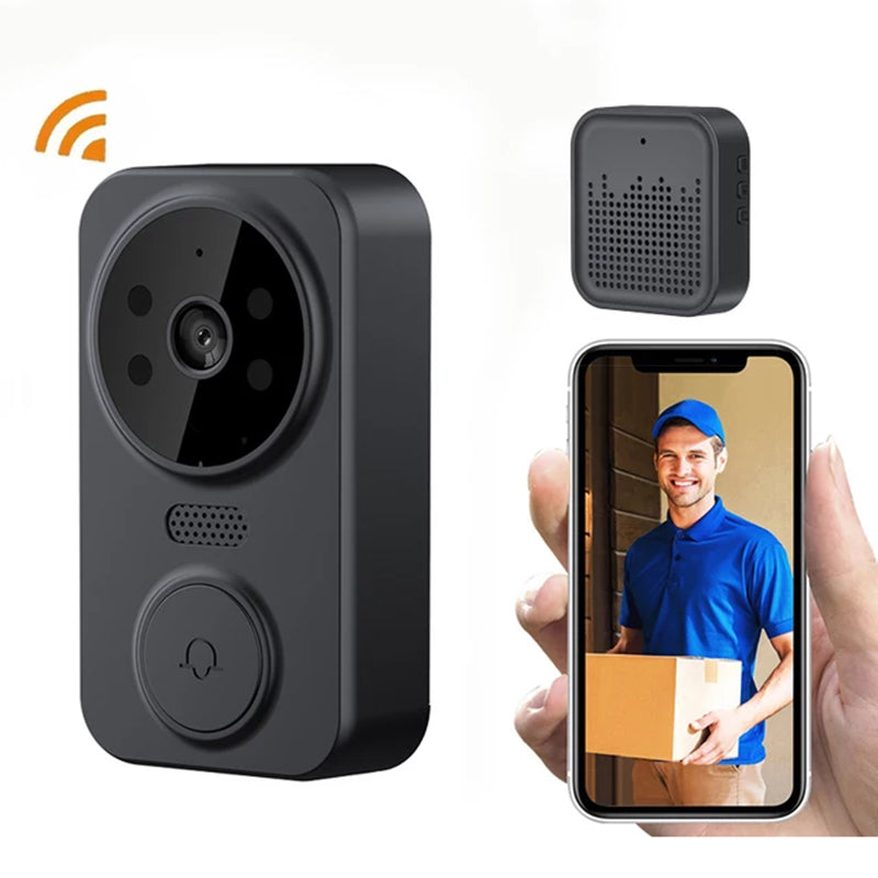 M8 Intelligent Home Wireless Remote Visual Doorbell Low Power Two-Way Audio HD Infrared Night Vision Tuya Doorbell