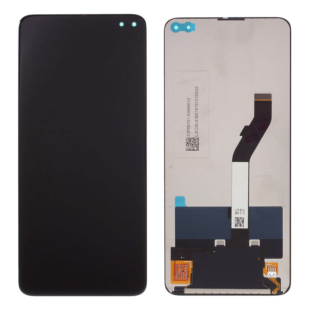 OEM LCD Screen and Digitizer Assembly Replacement for Xiaomi Redmi K30/Redmi K30 5G/Redmi K30i 5G/Poco X2 - Black