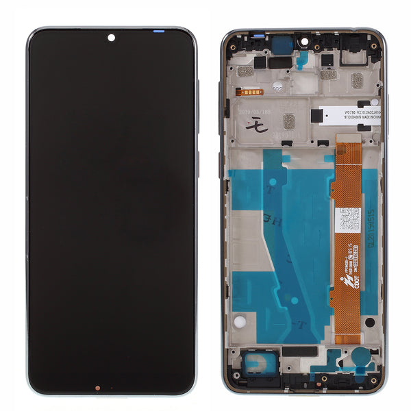 OEM LCD Screen and Digitizer Assembly with Frame for Vodafone Smart V10 VFD730