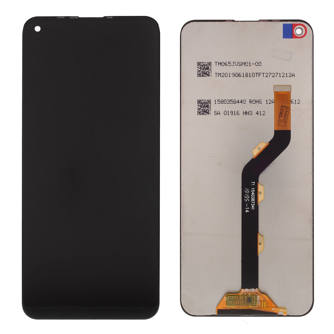 LCD Screen and Digitizer Assembly Replacement Part for TECNO Spark 5/5 Pro KD7 (without Logo)