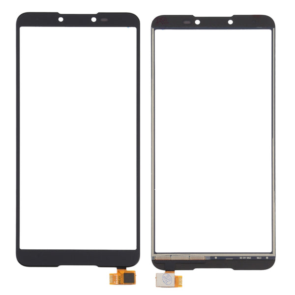 Assembly Digitizer Touch Screen Glass Replacement Part for Wiko Y70 - Black