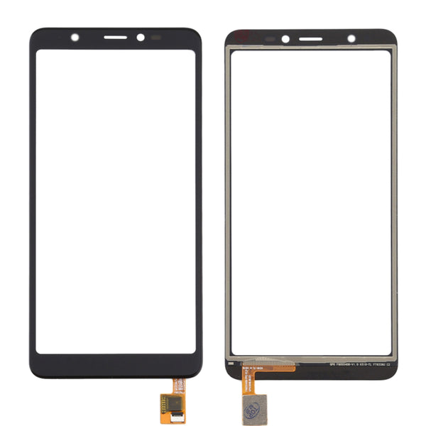 Assembly Digitizer Touch Screen Glass Replacement Part for Wiko Y60 - Black