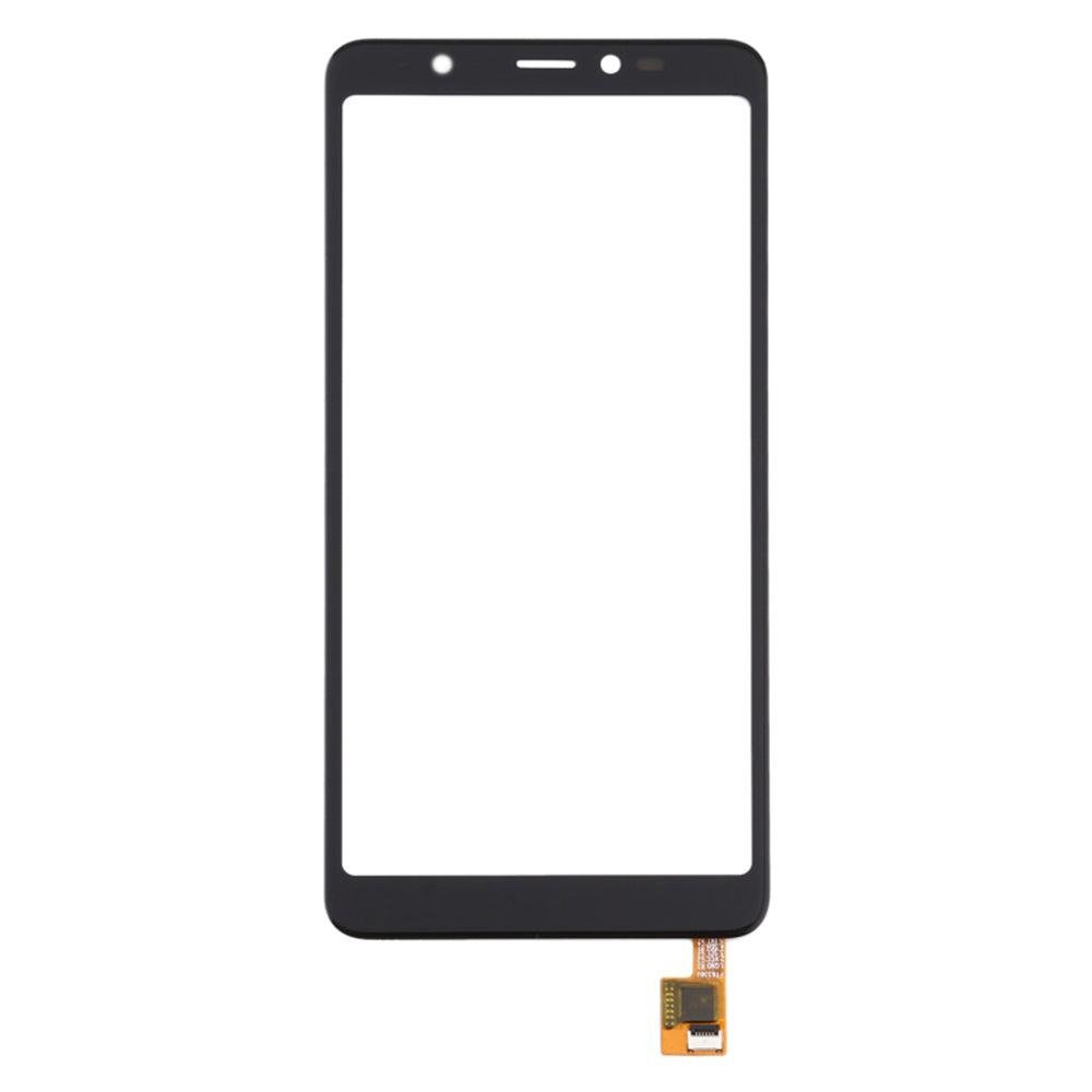 Assembly Digitizer Touch Screen Glass Replacement Part for Wiko Y60 - Black