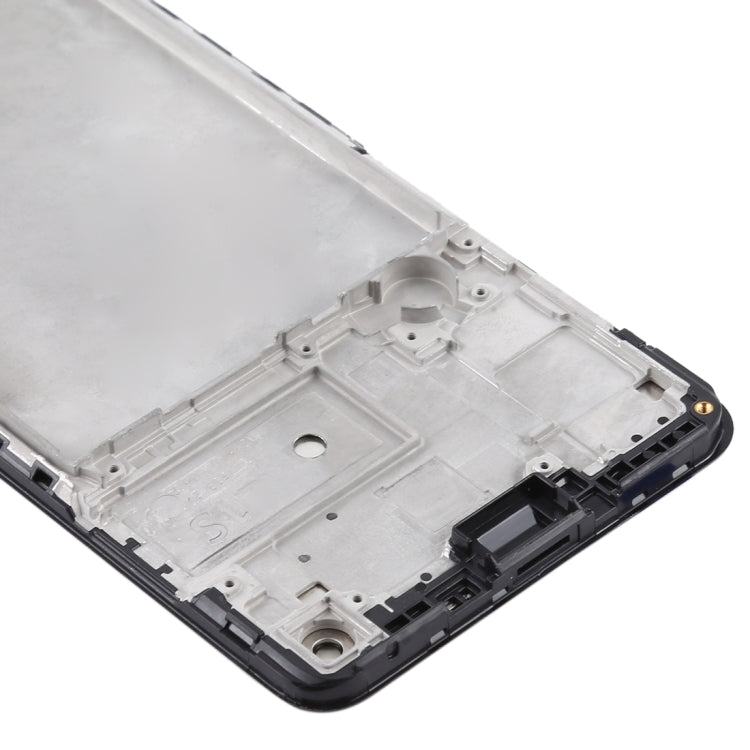 OEM LCD Screen and Digitizer Assembly + Frame Repair Part (Without Logo) for Samsung Galaxy A21s SM-A217 - Black