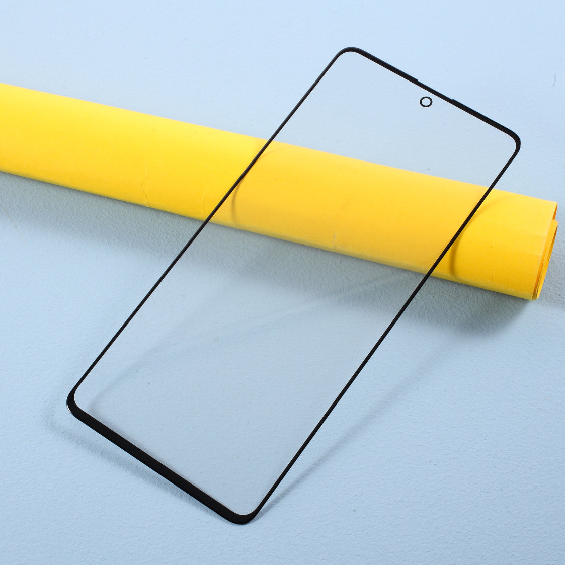 Screen Glass Lens + OCA Adhesive Replace Part for Samsung Galaxy A71 SM-A715