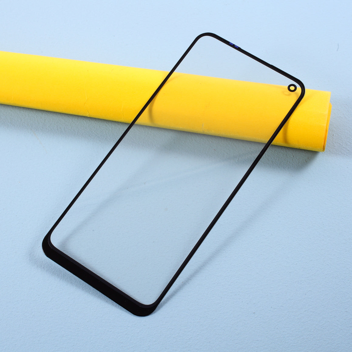 Screen Glass Lens + OCA Adhesive Replace Part for Oppo A32 2020 PDVM00 - Black