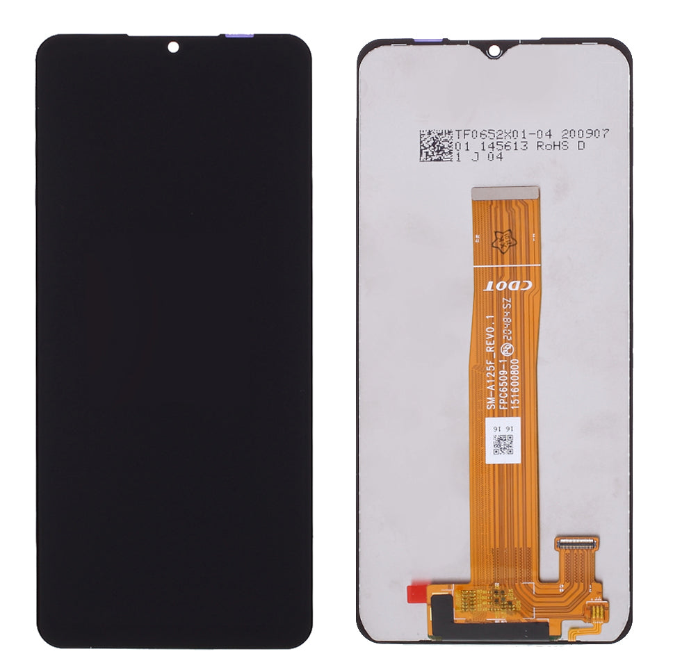 Grade S OEM LCD Screen and Digitizer Assembly Replacement Part (without Logo) for Samsung Galaxy A12/M12