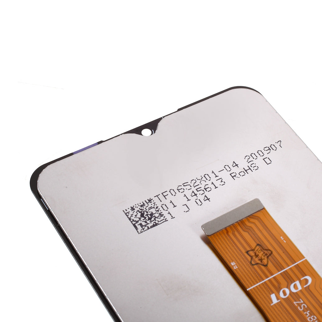 Grade S OEM LCD Screen and Digitizer Assembly Replacement Part (without Logo) for Samsung Galaxy A12/M12