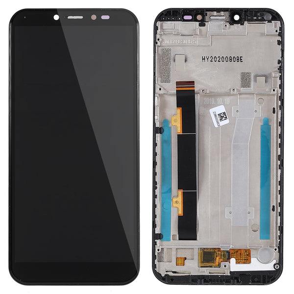 For Alcatel 1S (2019) 5024 Grade B LCD Screen and Digitizer Assembly + Frame Part (without Logo)