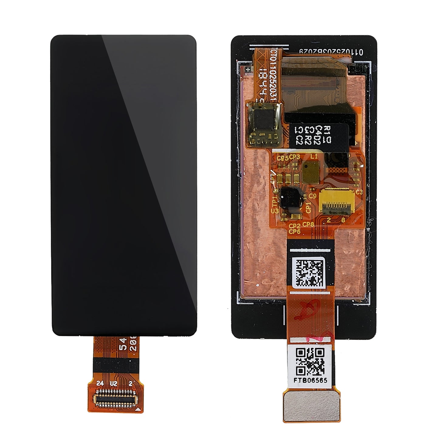 For Huawei TalkBand B5 Grade S OEM Replacement OLED Screen and Digitizer Assembly Part (without Logo)