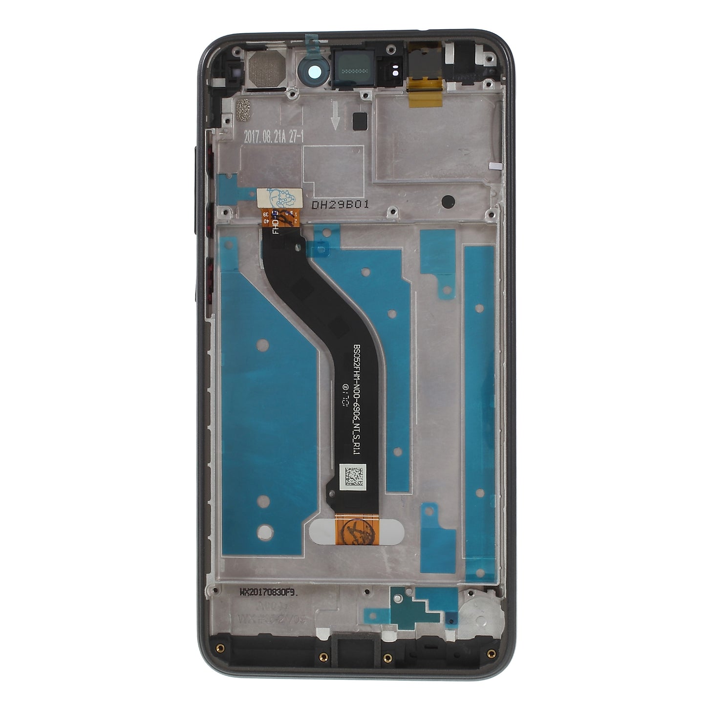 For Huawei P8 Lite (2017)/Honor 8 Lite Grade B LCD Screen and Digitizer Assembly + Frame Part (without Logo)