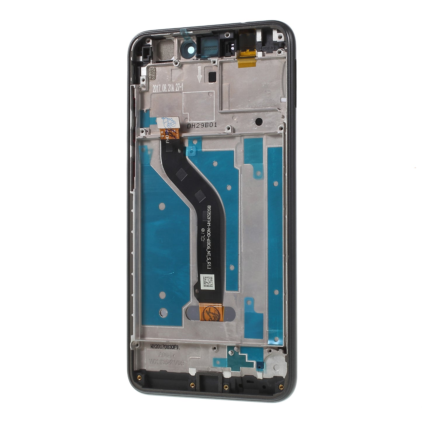 For Huawei P8 Lite (2017)/Honor 8 Lite Grade B LCD Screen and Digitizer Assembly + Frame Part (without Logo)