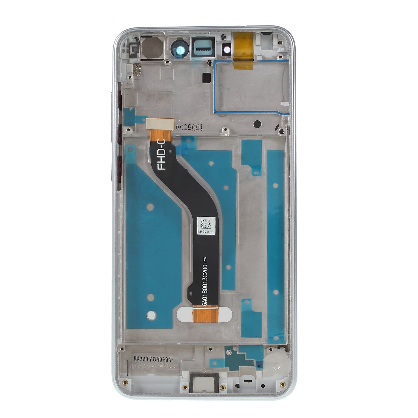 For Huawei P8 Lite (2017)/Honor 8 Lite Grade B LCD Screen and Digitizer Assembly + Frame Part (without Logo)